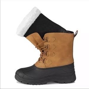 Winter snow boots for men outdoor waterproof